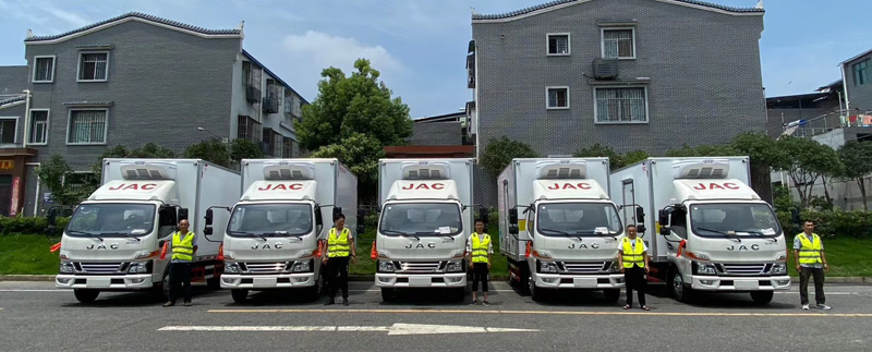 江淮骏铃V5冷藏车，江淮骏铃4.2米冷藏车，江淮骏铃冷藏车