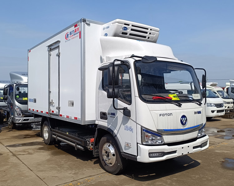 福田奥铃智蓝EL Plus冷藏车，福田奥铃智蓝纯电动冷藏车，福田奥铃智蓝EL Plus纯电动冷藏车，福田奥铃智蓝冷藏车